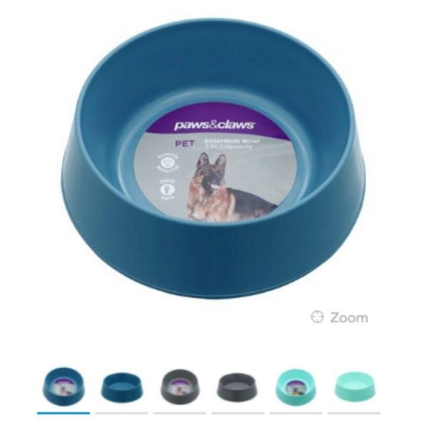 Pet Essentials Round Bowl – 21Cm X 24.5Cm X 7Cm  |   Pet Bowls Pet Bowls Pet Bowls