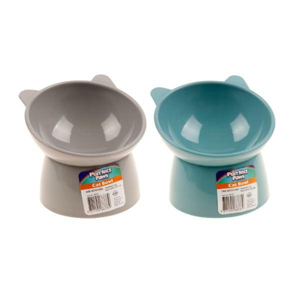 Plastic Cat Bowl – 13.5Cm X 14Cm X 11.5Cm  |   Pet Bowls Pet Bowls Pet Bowls