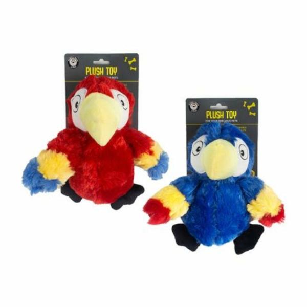 Plush Parrot With Squeaker Dog Toy  |   Pet Toys Pet Supplies Pet Toys