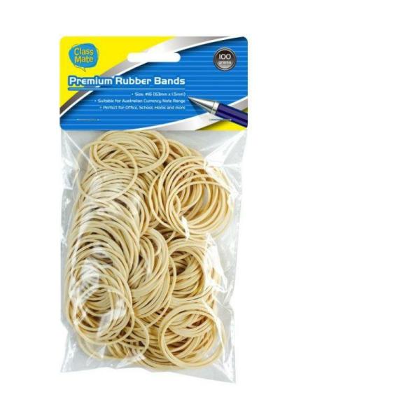 Premium Rubber Bands – 100G  |   Stationery Arts & Craft Stationery