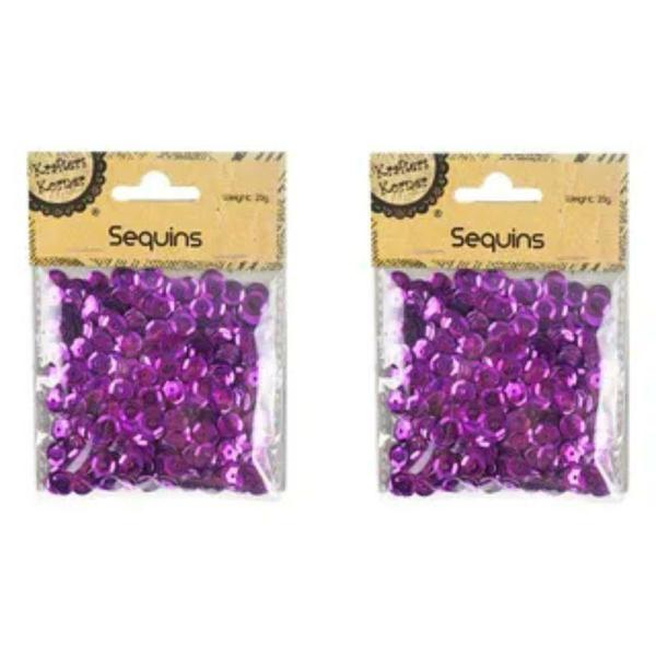 Purple Round Laser Sequins – 20G  |   Stickers & Decorations Arts & Craft Purple