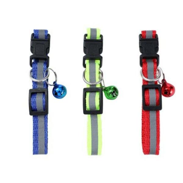 Reflective Breakaway Cat Collar With Bell Small – 20-30Cm X 1Cm  |   Pet Collars & Harnesses Pet Collars & Harnesses Pet Collars & Harnesses