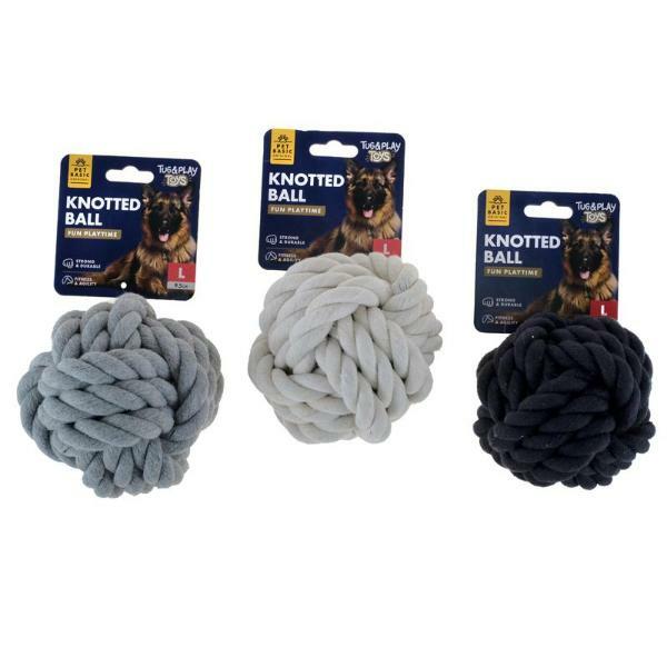 Rope Toy Knotted Ball Large 93Mm Assorted Colours  |   Pet Toys Pet Supplies Pet Toys