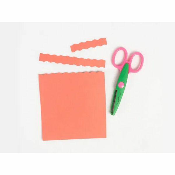 Safety Zigzag Scissors – 13Cm  |   Stationery Arts & Craft Stationery