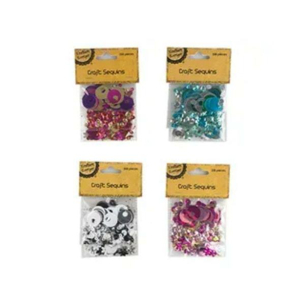 Sequin Embellismet Set – 15G  |   Stickers & Decorations Arts & Craft Assorted