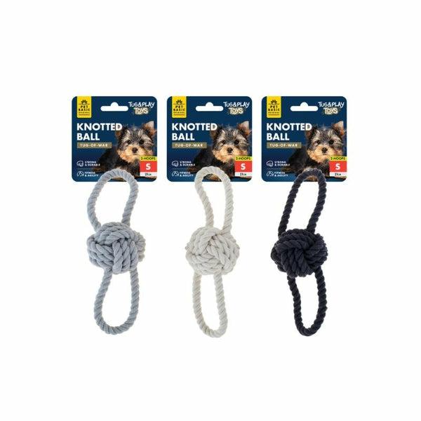 Small Double Loop Rope Toy – 21Cm X7.4Cm  |   Pet Toys Pet Supplies Pet Toys