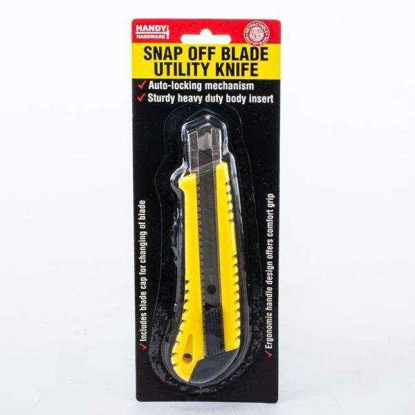 Snap Off Blade Utility Knife  |   Stationery Arts & Craft Multi