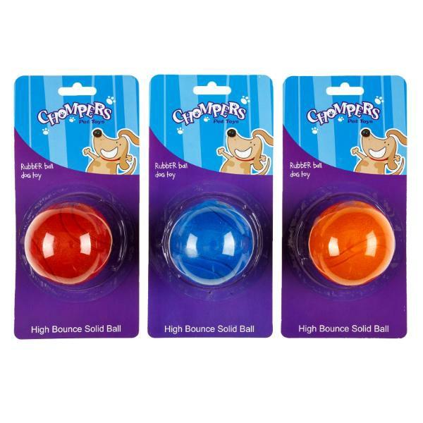 Solid Dog Rubber Ball Toy – 6.5Cm  |   Pet Toys Pet Supplies Pet Toys