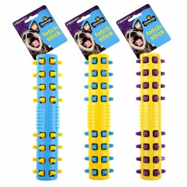 Squeaky Spike Fetch Stick Dog Toy – 22.5Cm  |   Pet Toys Pet Supplies Assorted