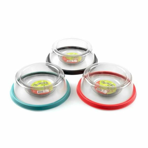 Transparent Smokey Grey Pet Bowl  |   Pet Bowls Pet Bowls Grey