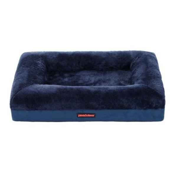 Winston Orthopedic Foam Walled Navy Bed – 70Cm X 50Cm X 17Cm  |   Pet Beds Pet Beds Blue