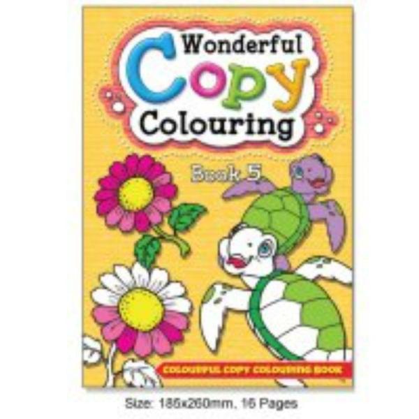 Wonderful Copy Colouring Book5 – 16 Pages  |   Educational Books Arts & Craft Educational Books