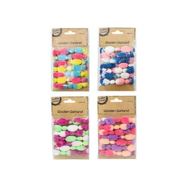 Woolen Garland – 1.5M  |   Diy Craft Arts & Craft Diy Craft