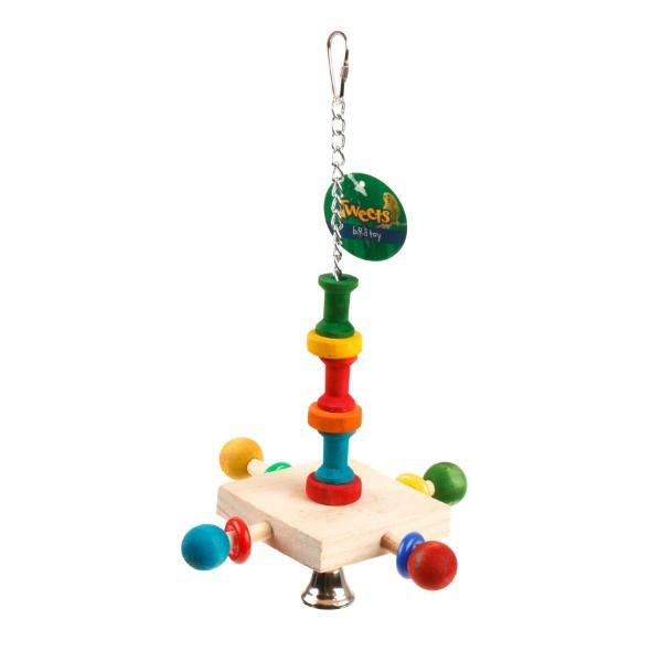 Bird Swing With Bell – 12Cm X 29Cm  |   Pet Toys Pet Supplies Pet Toys