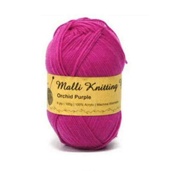 Orchid Purple Yarn – 100G  |   Wool & Yarn Arts & Craft Purple