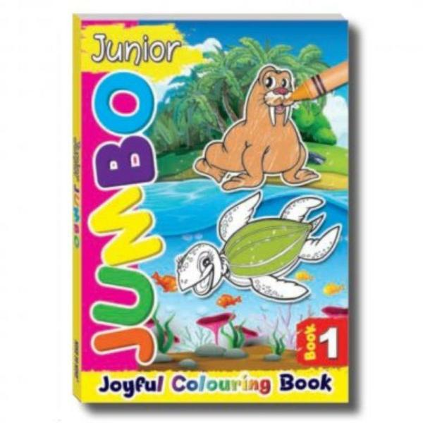 Junior Jumbo Colourng Book 1  |   Educational Books Arts & Craft Educational Books