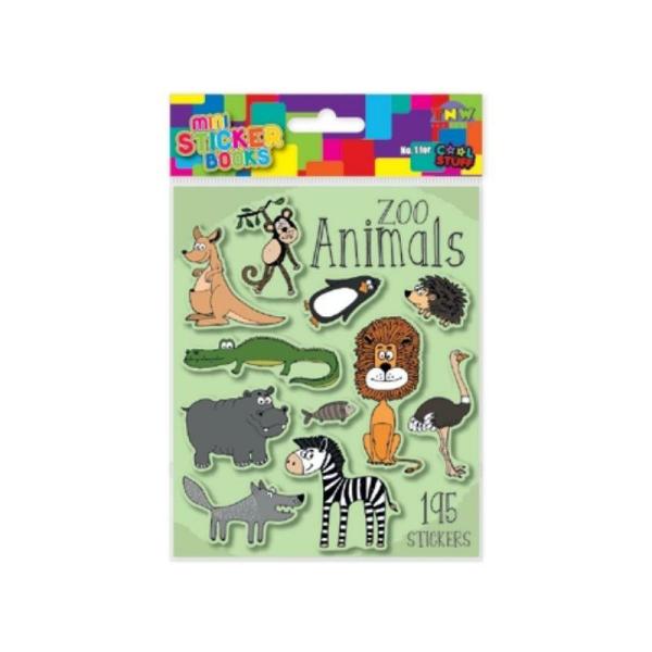 Mini Sticker Books – Zoo Animals  |   Educational Books Arts & Craft Educational Books