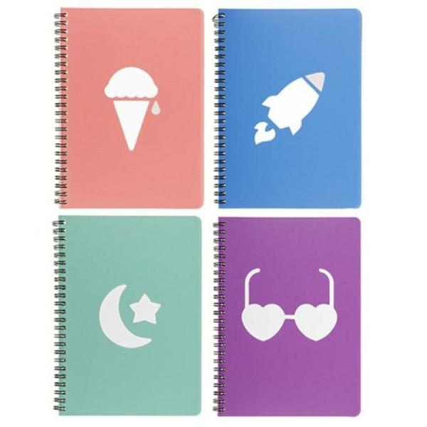 Notebook Basic Pp Diecut A5 120Pg  |   Exercise Books & Folders Arts & Craft Exercise Books & Folders